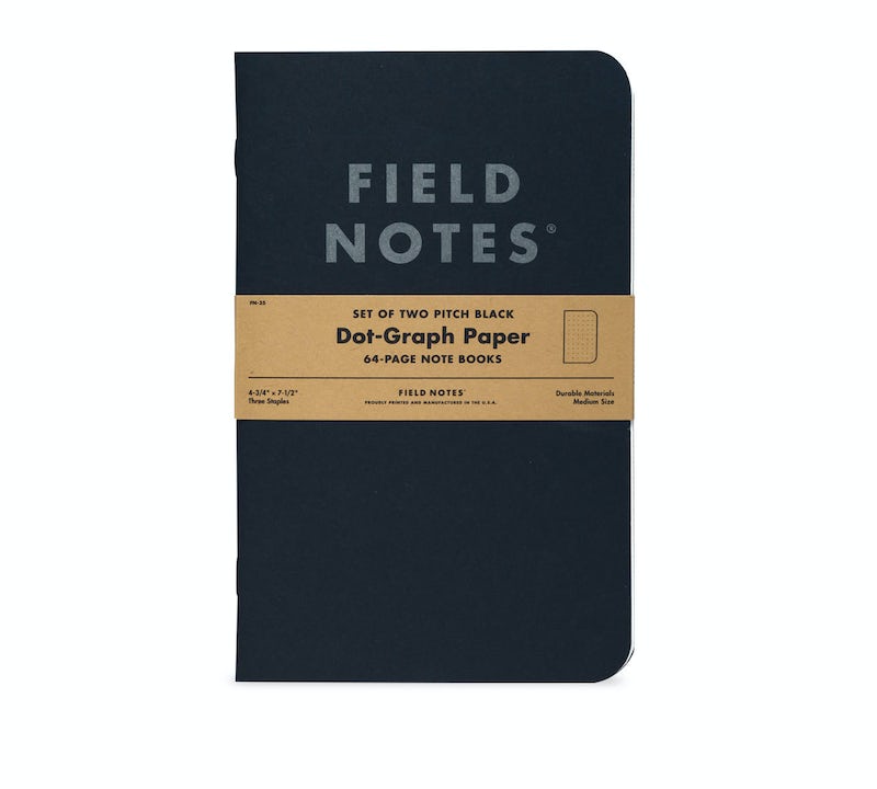 Field Notes | Pitch Black 2-Pack