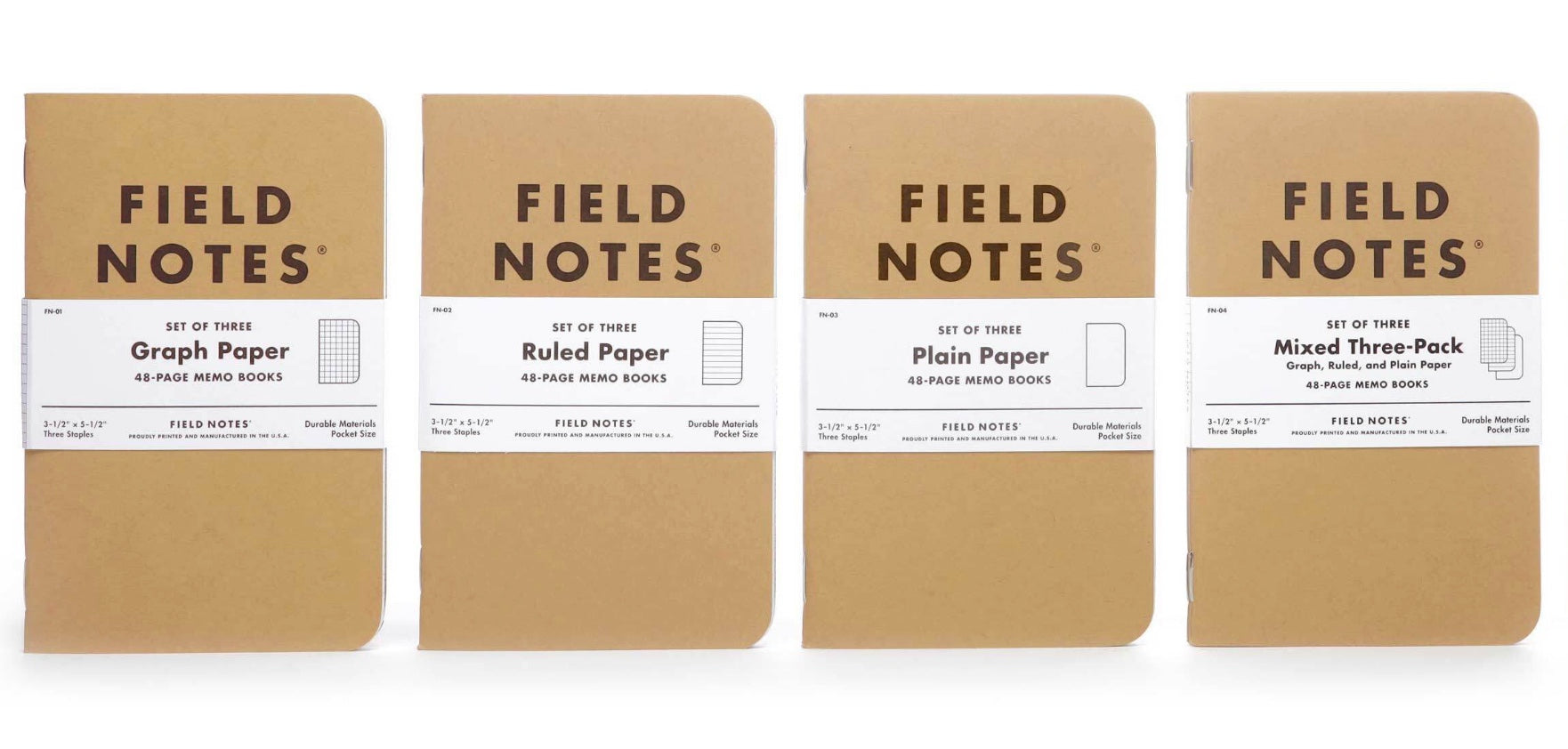 Field Notes | Kraft 3-Pack