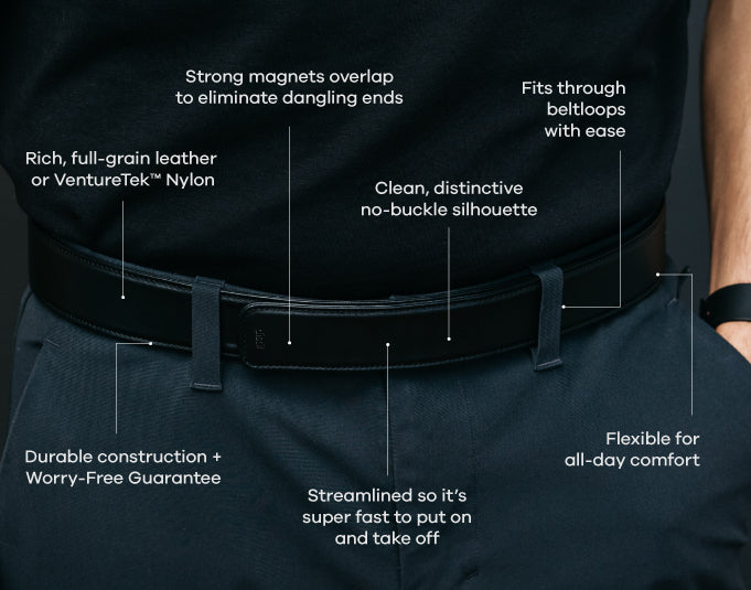 MagLock Belt - Leather