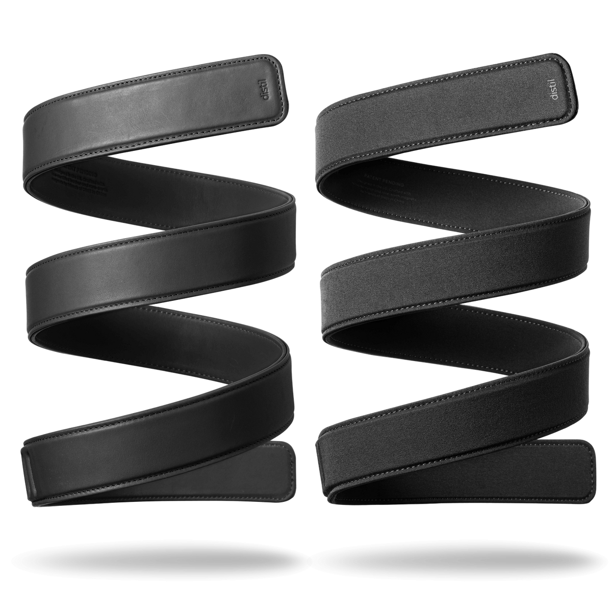 MagLock Leather + Nylon Belt 2 Pack