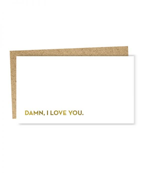 Mini Card | Damn, I Love You