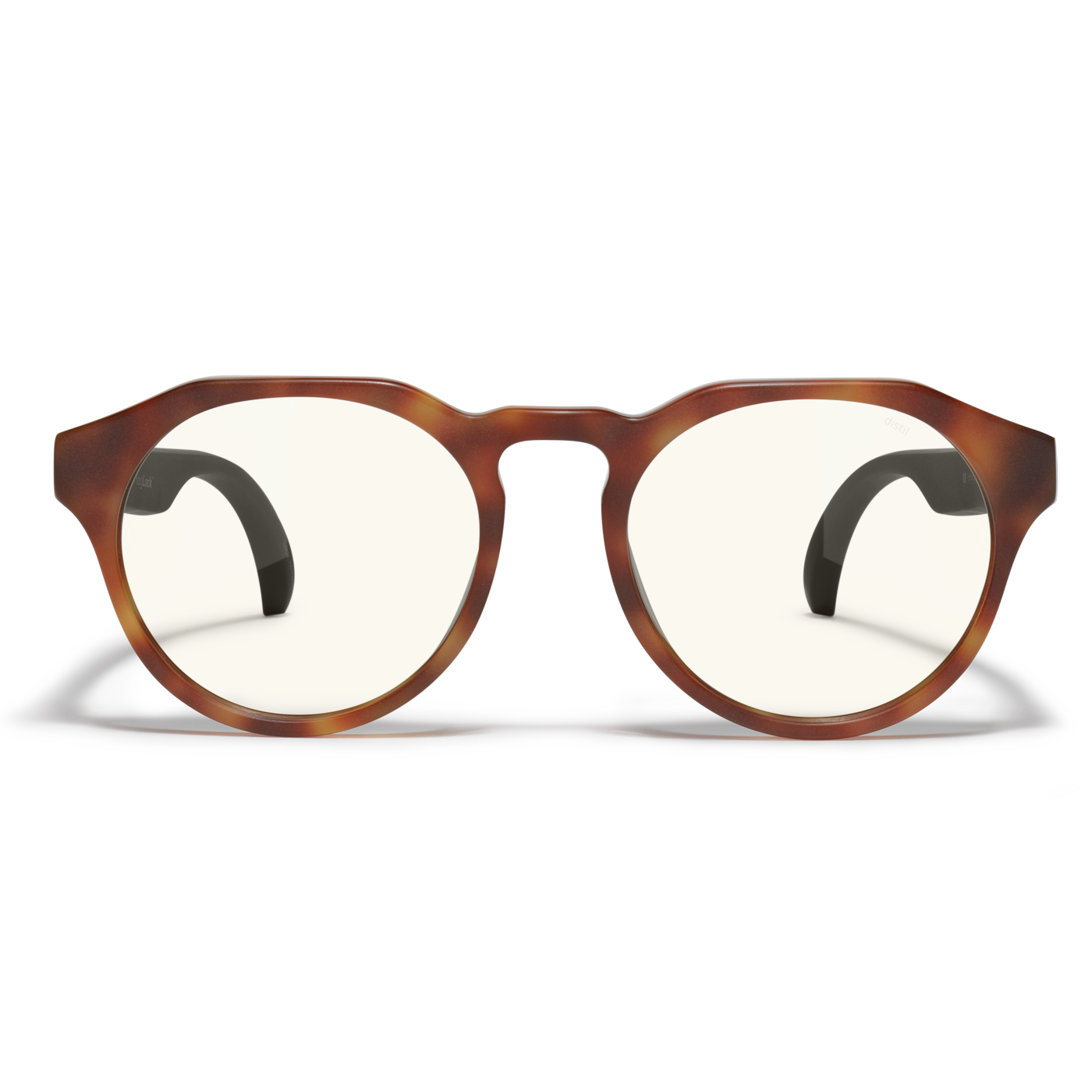 Distil Union MagLock ScreenSaver Glasses | Comfortable, tortoise acetate frames with magnetic temples and blue-light lenses