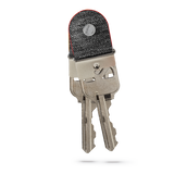 two attached keymod clicks with blue lining holding keys on a white backdrop