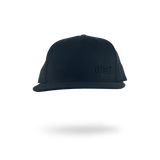 Distil embroidered hat in black