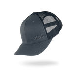 Distil embroidered hat in gray and black