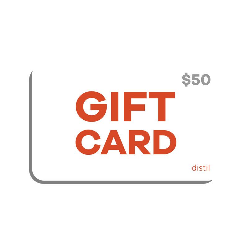 A digital Distil Union gift card worth $50
