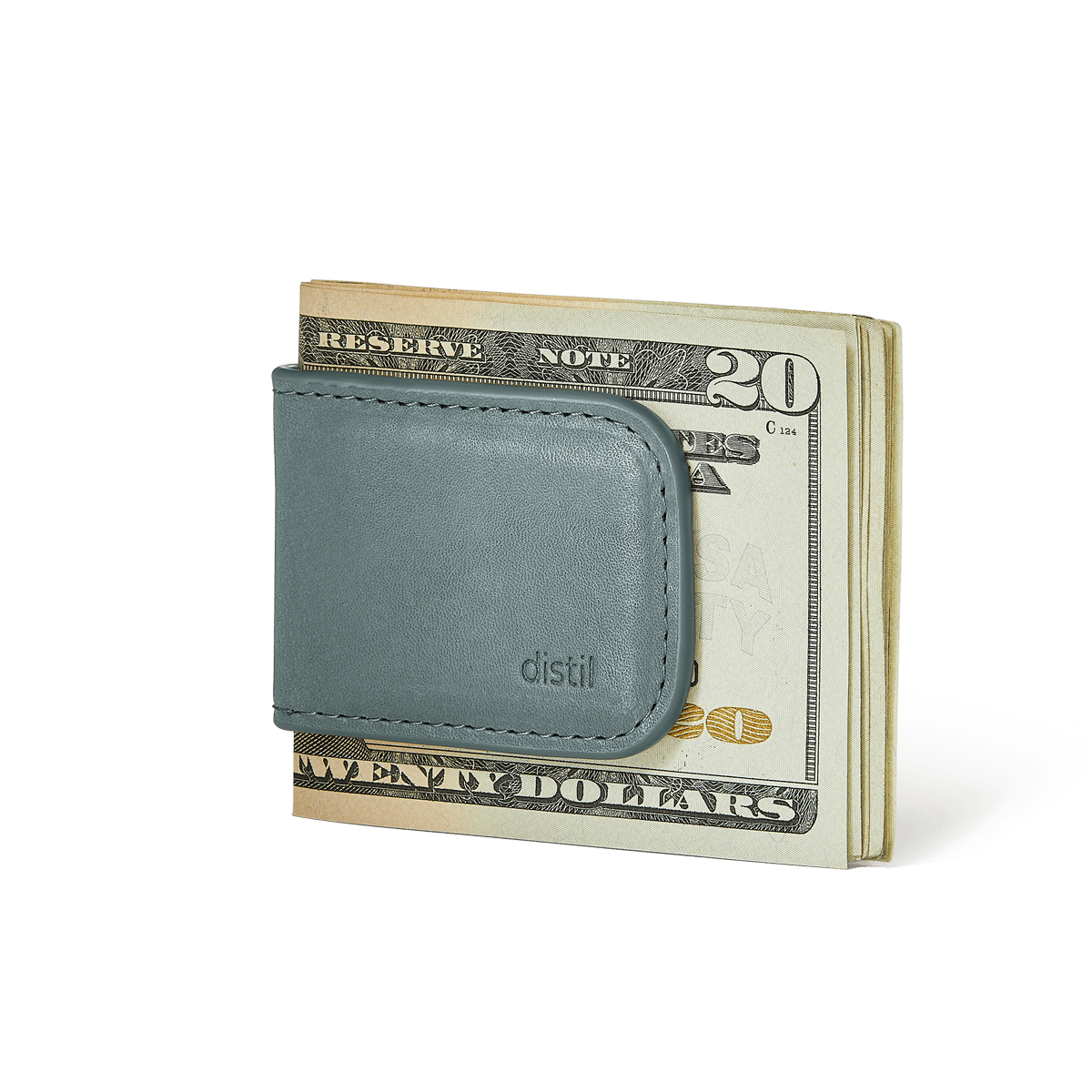 MoneyClip - Men's Leather Magnetic Money Clip | Distil Union
