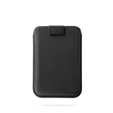 distil union black leather magsafe wallet